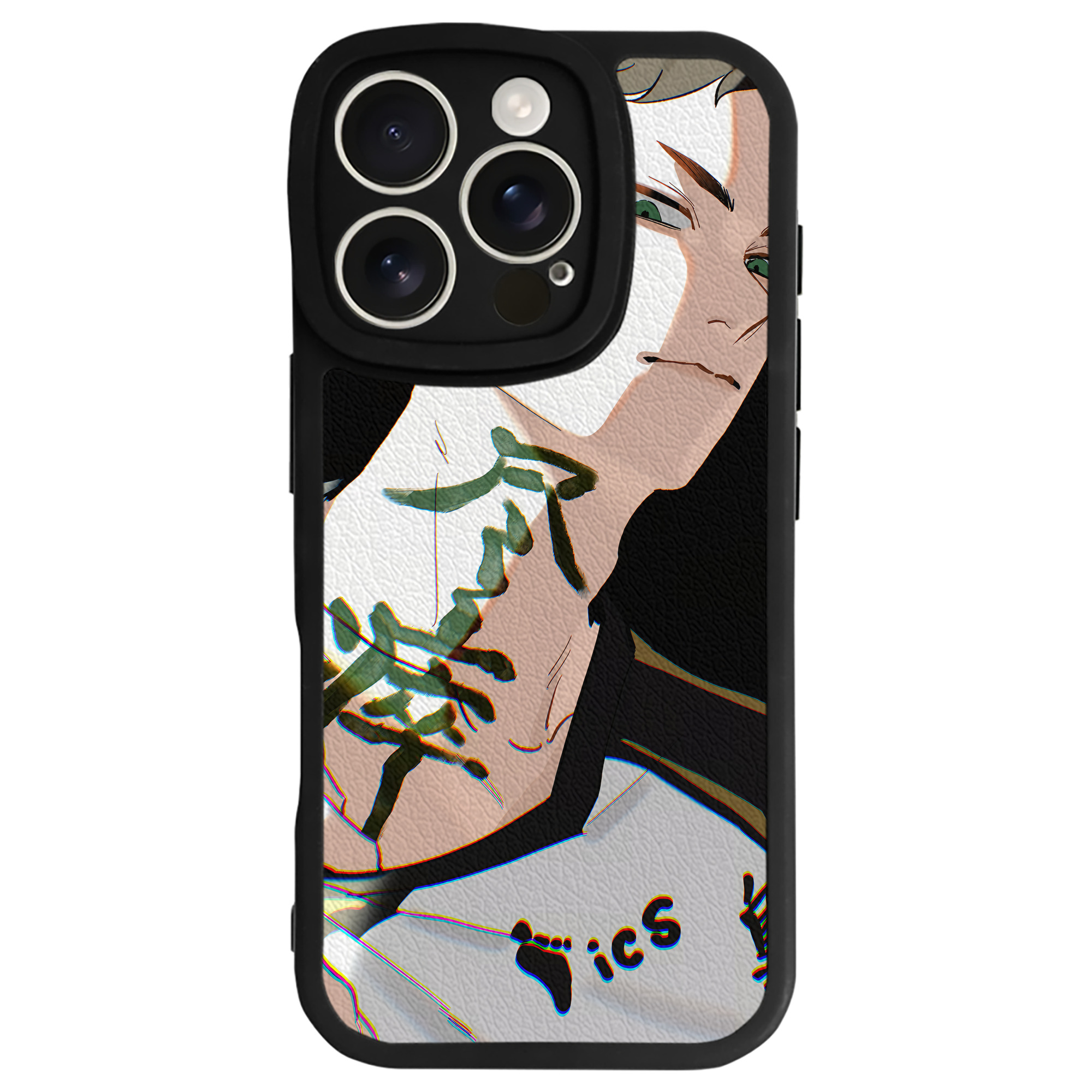 （画像用） ハイキュー!! Haikyu!! 【iPhone 16シリーズ対応】シリコンスマホケース（レザー調） 材質：シリコン